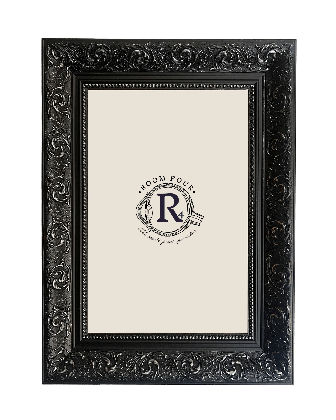 Premium Black Picture Frame, Antique Style - Room Four