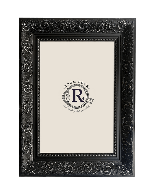 Premium Black Picture Frame, Antique Style - Room Four