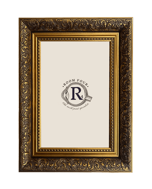 Premium Gold Picture Frame, Antique Style - Room Four