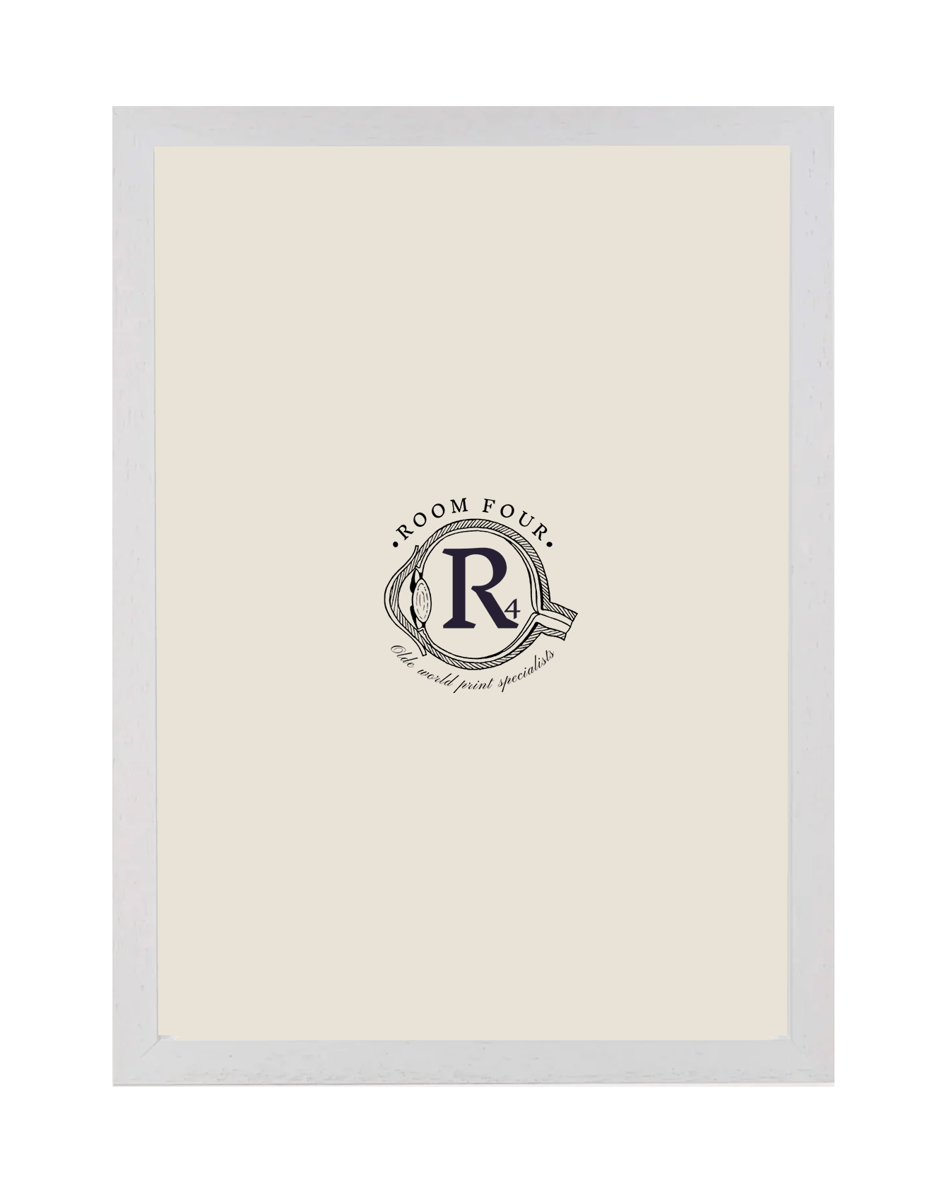 Premium Picture Frame (White Woodgrain) - Room Four