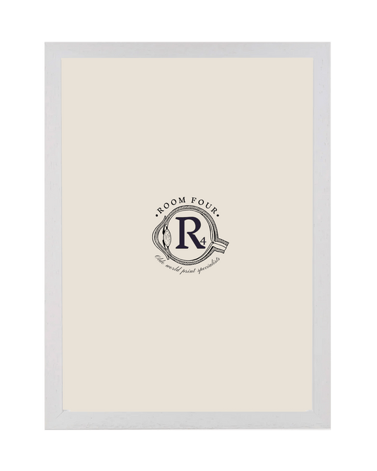 Premium Picture Frame (White Woodgrain) - Room Four