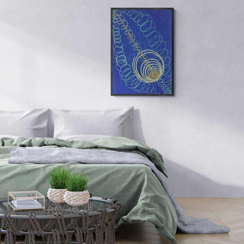Primordial Chaos No16 Vintage Abstract Art Print - Room Four