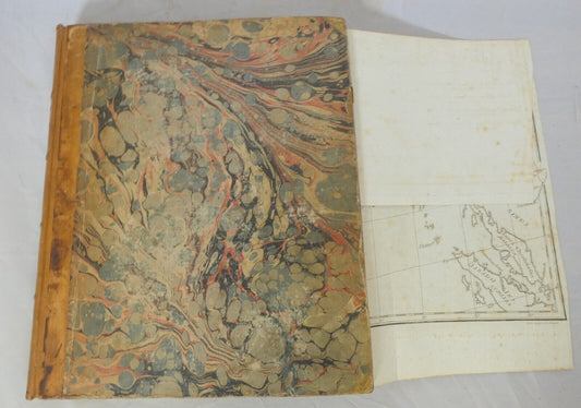 Progress of Trade prior to Cape of Good Hope Antique Book with Map - Room Four