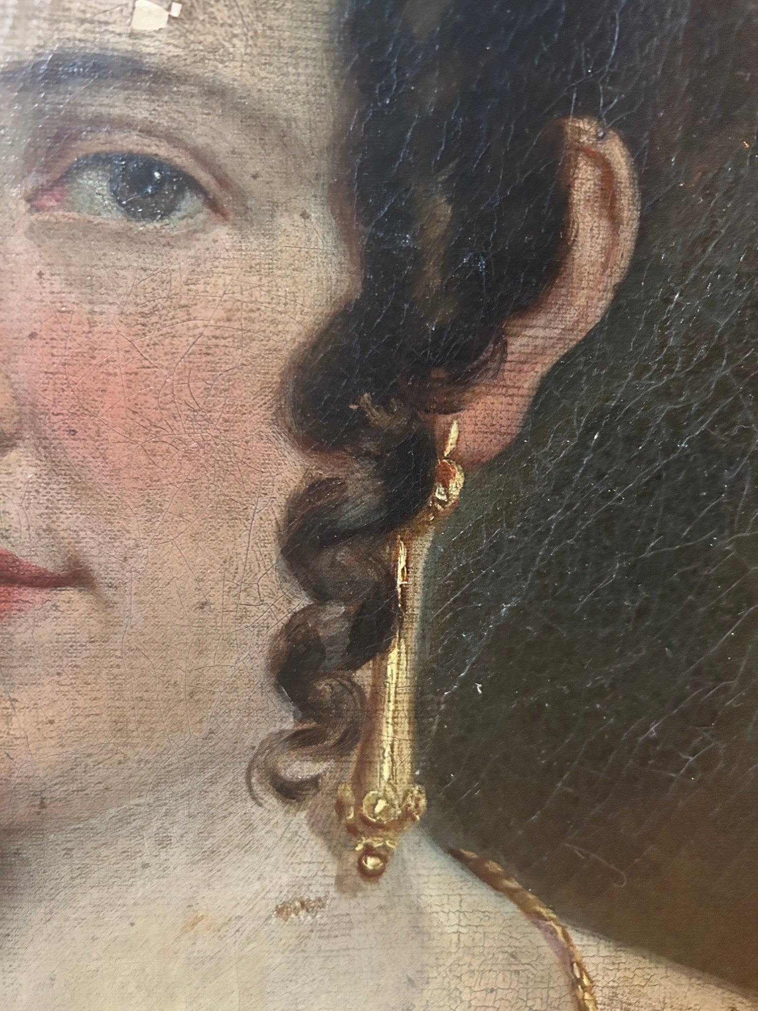 Sold - Lady in Ringlets - Portrait - Room Four