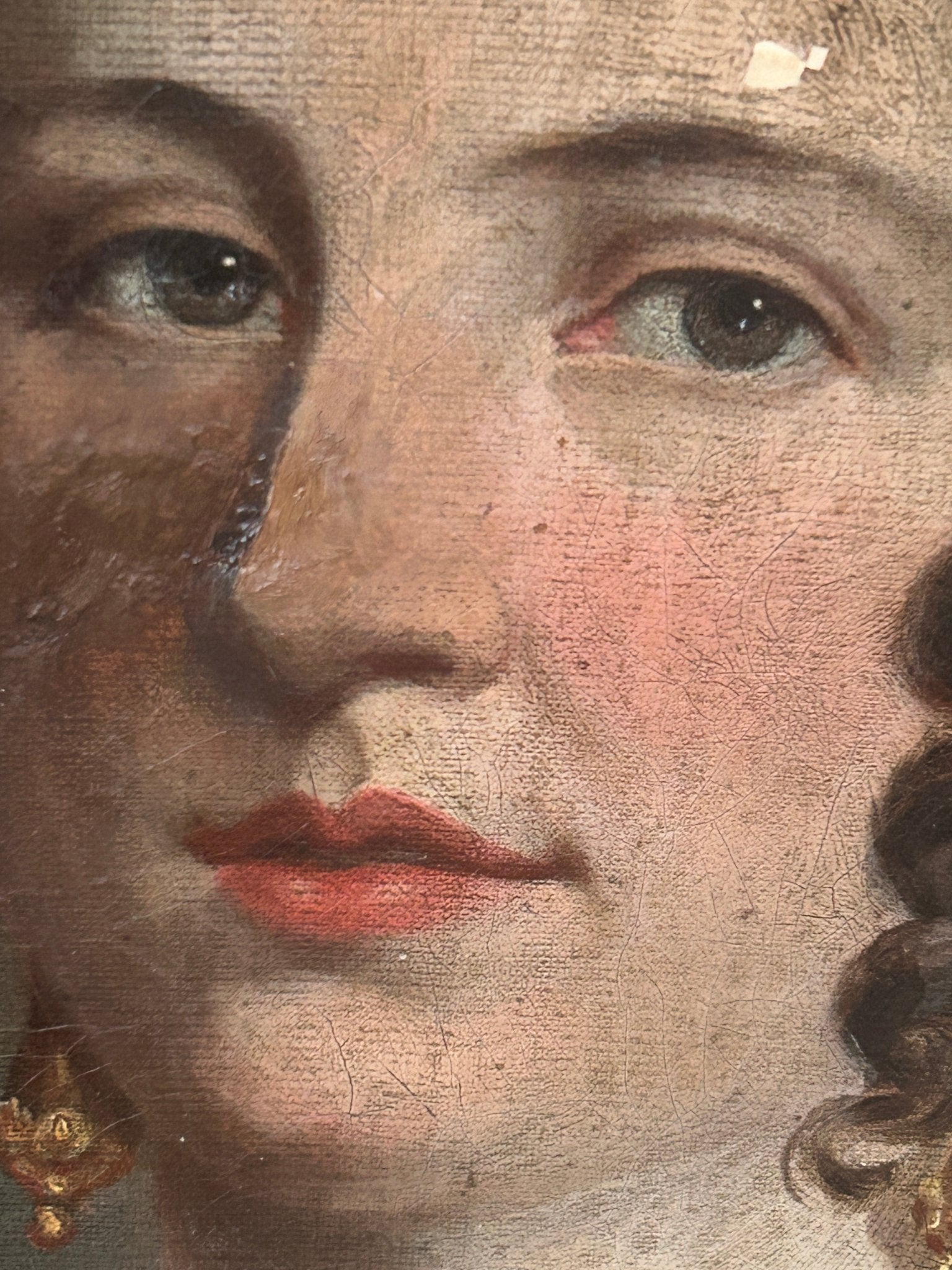 Sold - Lady in Ringlets - Portrait - Room Four