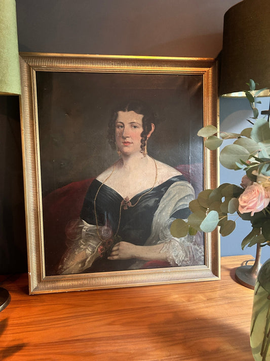 Sold - Lady in Ringlets - Portrait - Room Four
