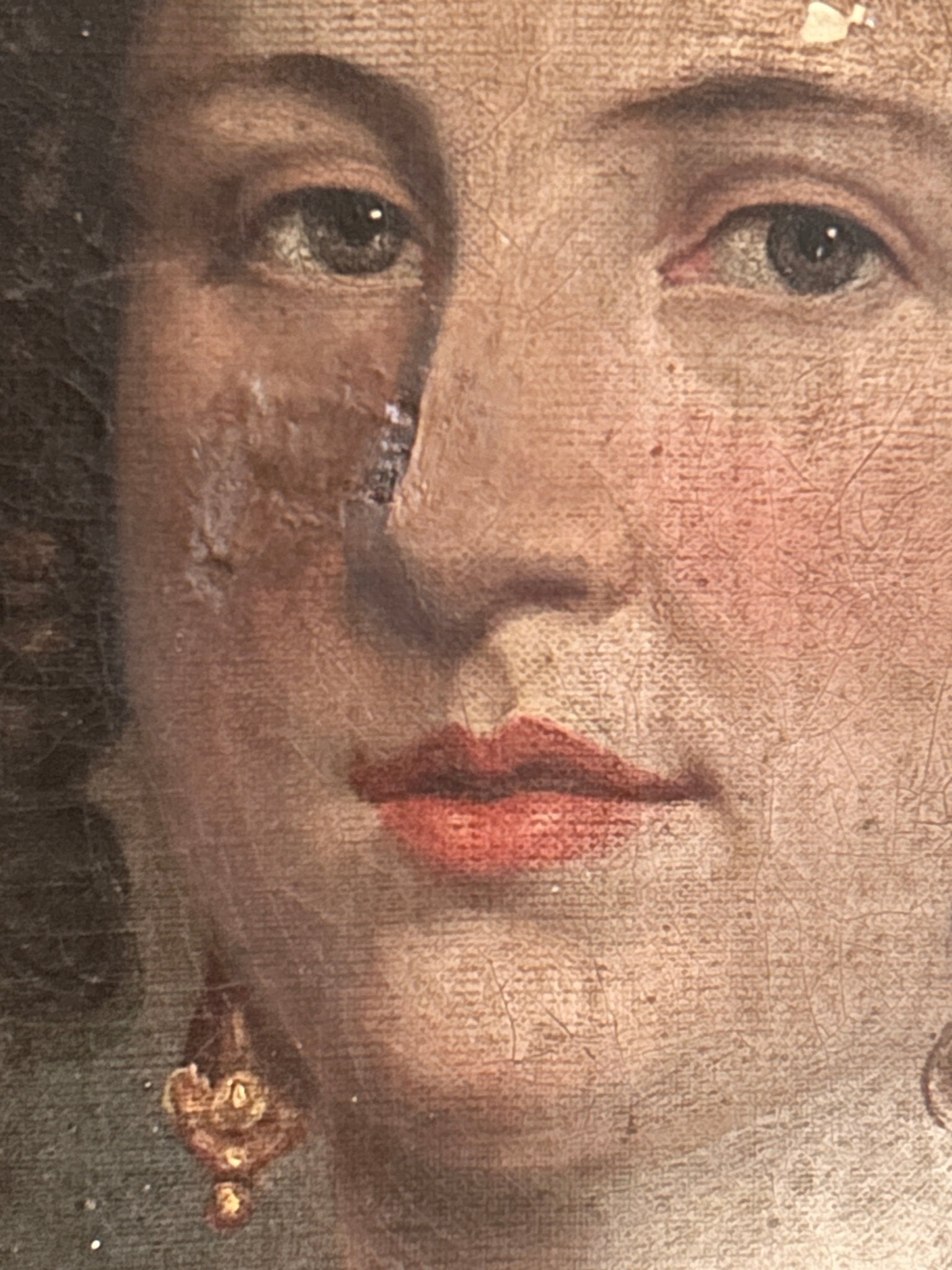 Sold - Lady in Ringlets - Portrait - Room Four