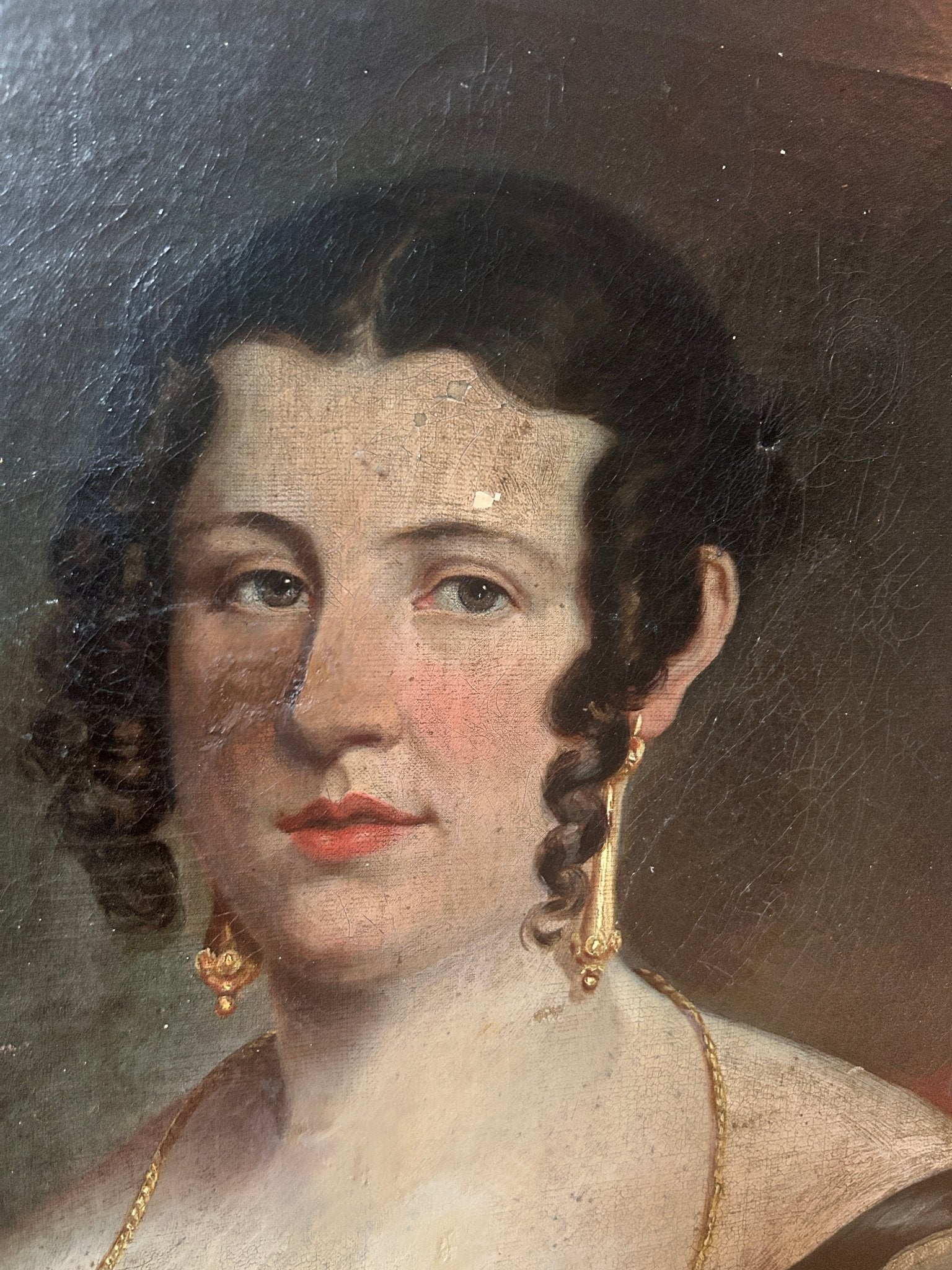 Sold - Lady in Ringlets - Portrait - Room Four