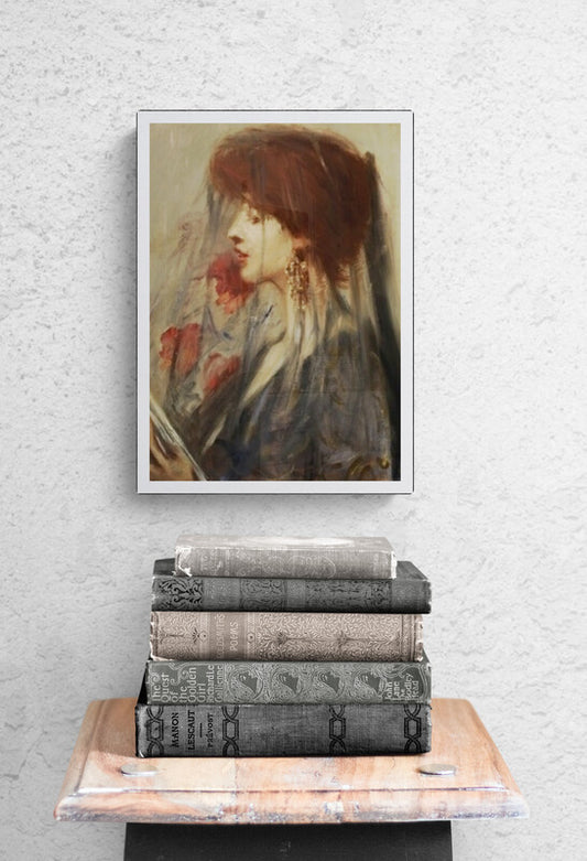 Alice Pike Barney (1857–1931) -  Digital Print - The Reader