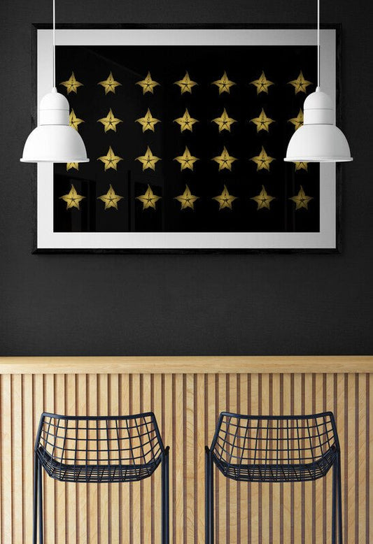 Star Fruit MRI Scan Kitchen Wall Art Print - Room Four