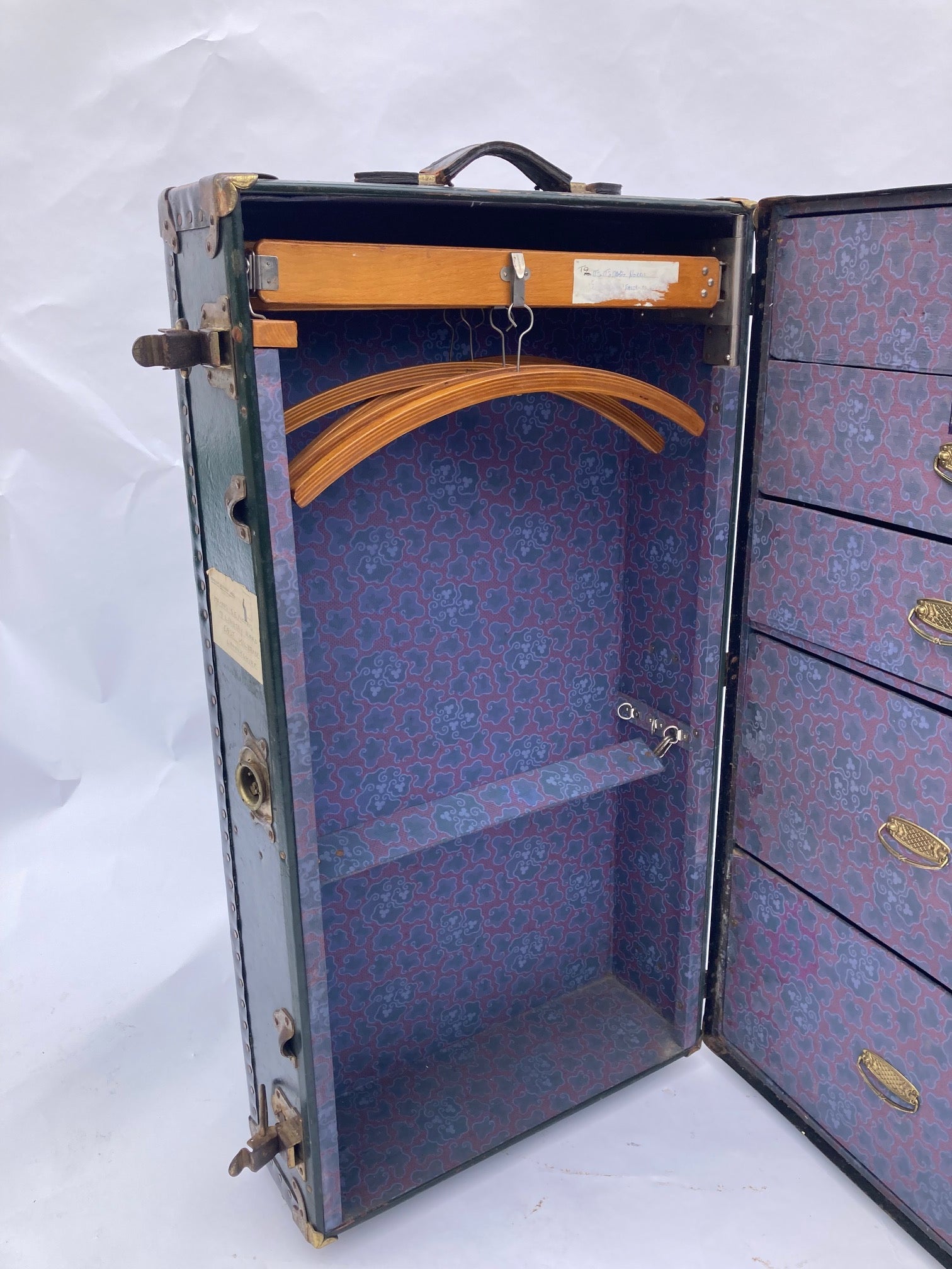 Steamer Trunk / wardrobe, 1920's - Room Four