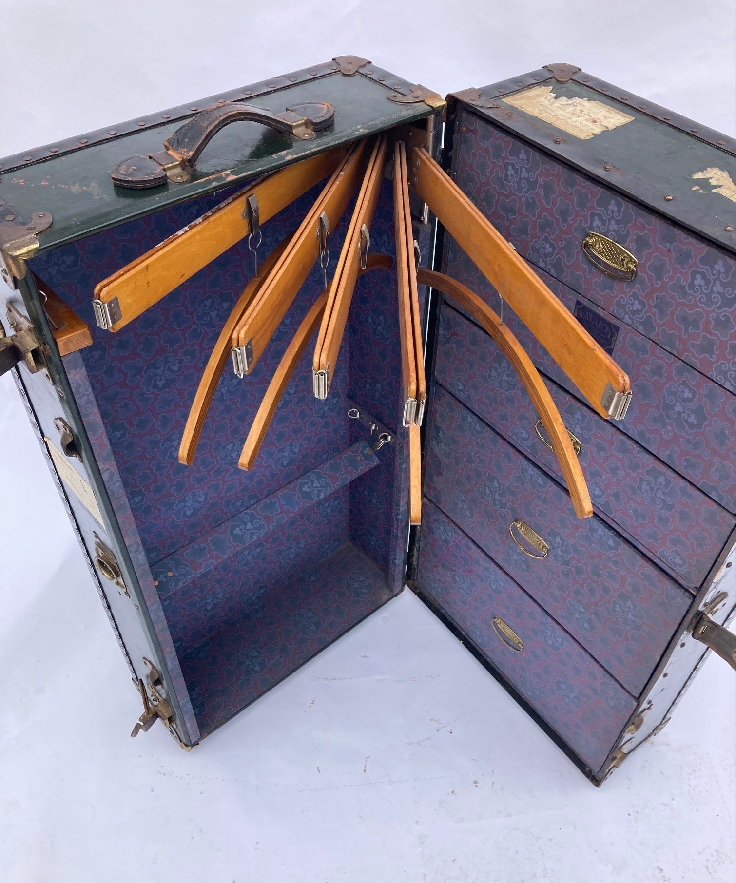 Steamer Trunk / wardrobe, 1920's - Room Four