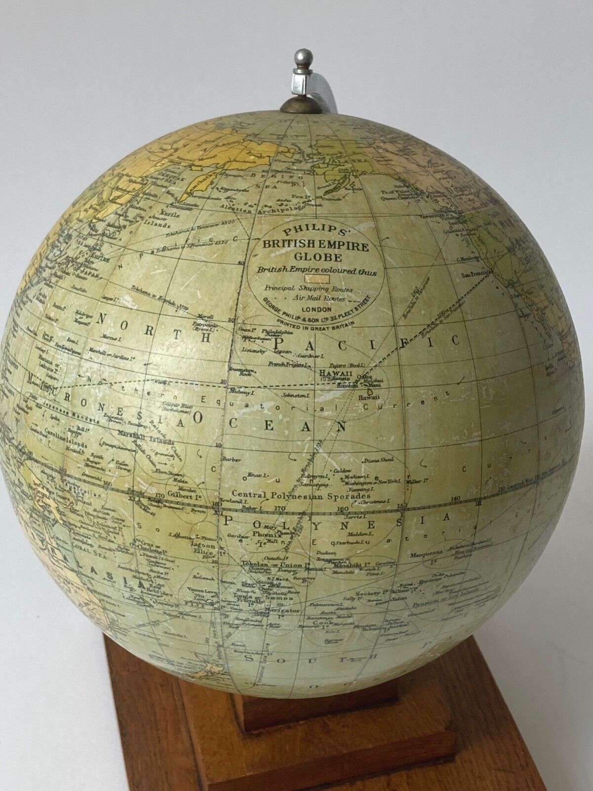 Terrestrial Globe - BRITISH EMPIRE - Room Four