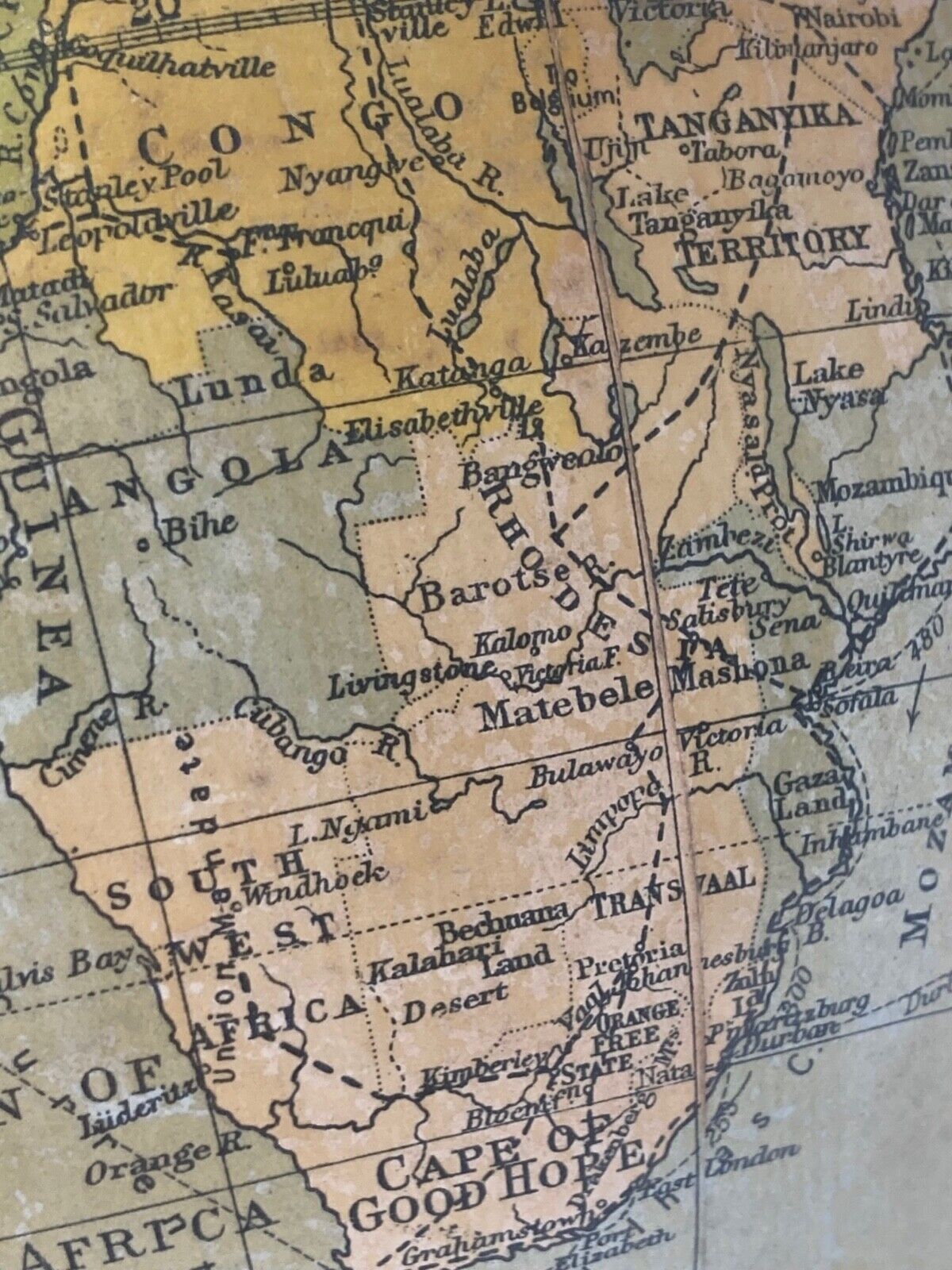 Terrestrial Globe - BRITISH EMPIRE - Room Four