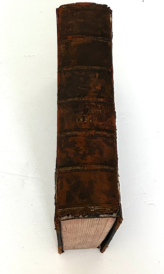 The Builder Antique Bound Volume CXXVI - January to June 1924 Architecture - Room Four