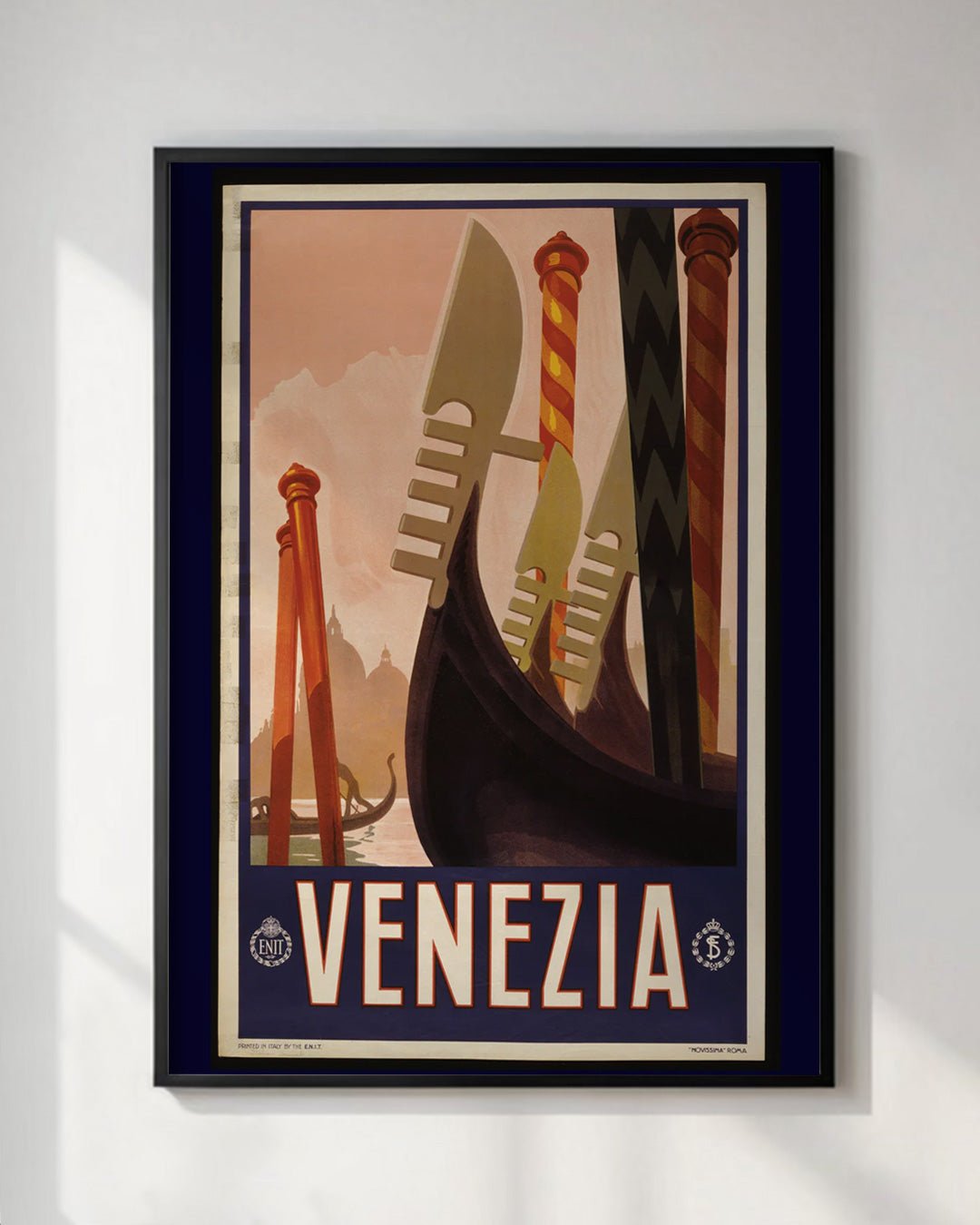 VENEZIA ! Vintage Italian Travel Poster - Room Four