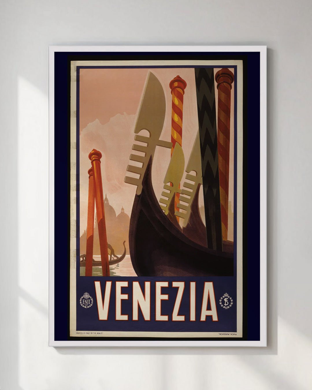 VENEZIA ! Vintage Italian Travel Poster - Room Four