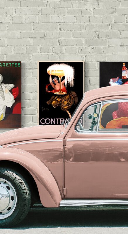 Vintage Champagne Poster Wall Art Print - Room Four