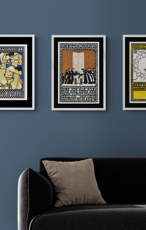 Vintage Wall Art Print - "One for All ! " - Room Four