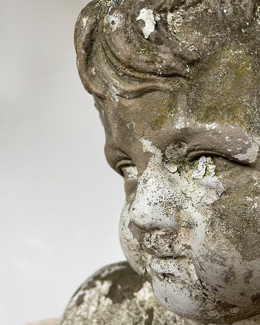 19th Century Stone Carving Boy - Room Four