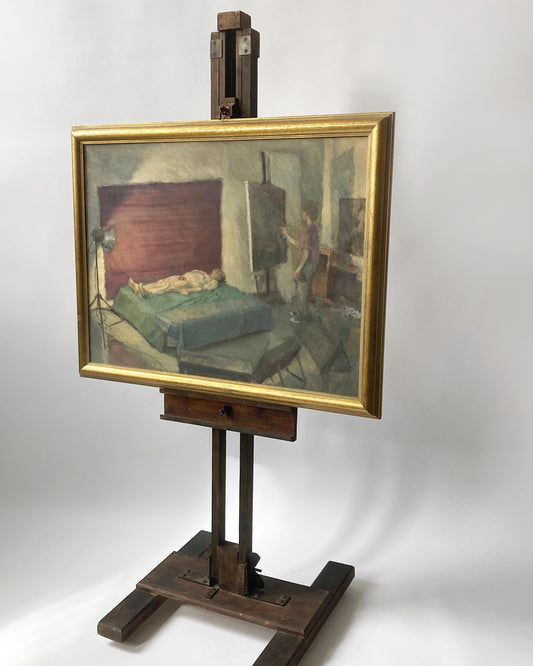 Sold - NOT SLEEPING - oil on canvas