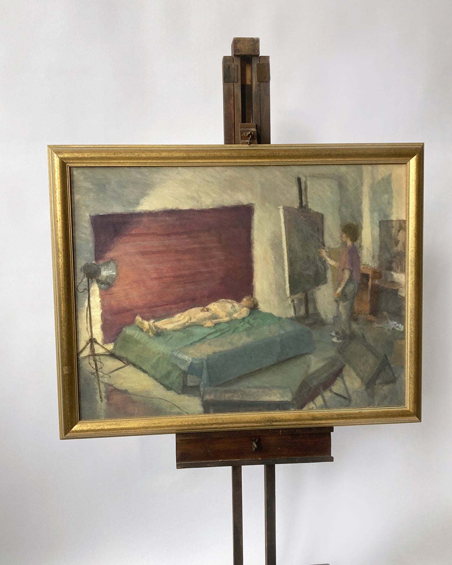 NO DORMIR - óleo sobre lienzo