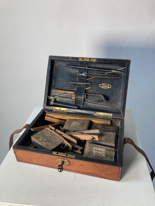 Antique Artist Box - Army & Navy
