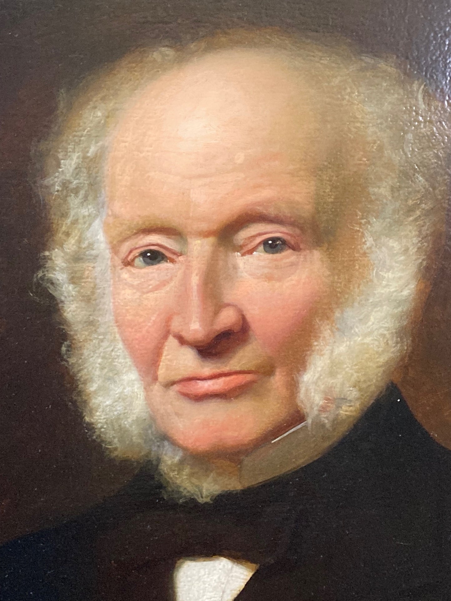 Antique  Framed Portrait Oil Painting The Edinburgh Lawyer - Signed Norman Macbeth RSA