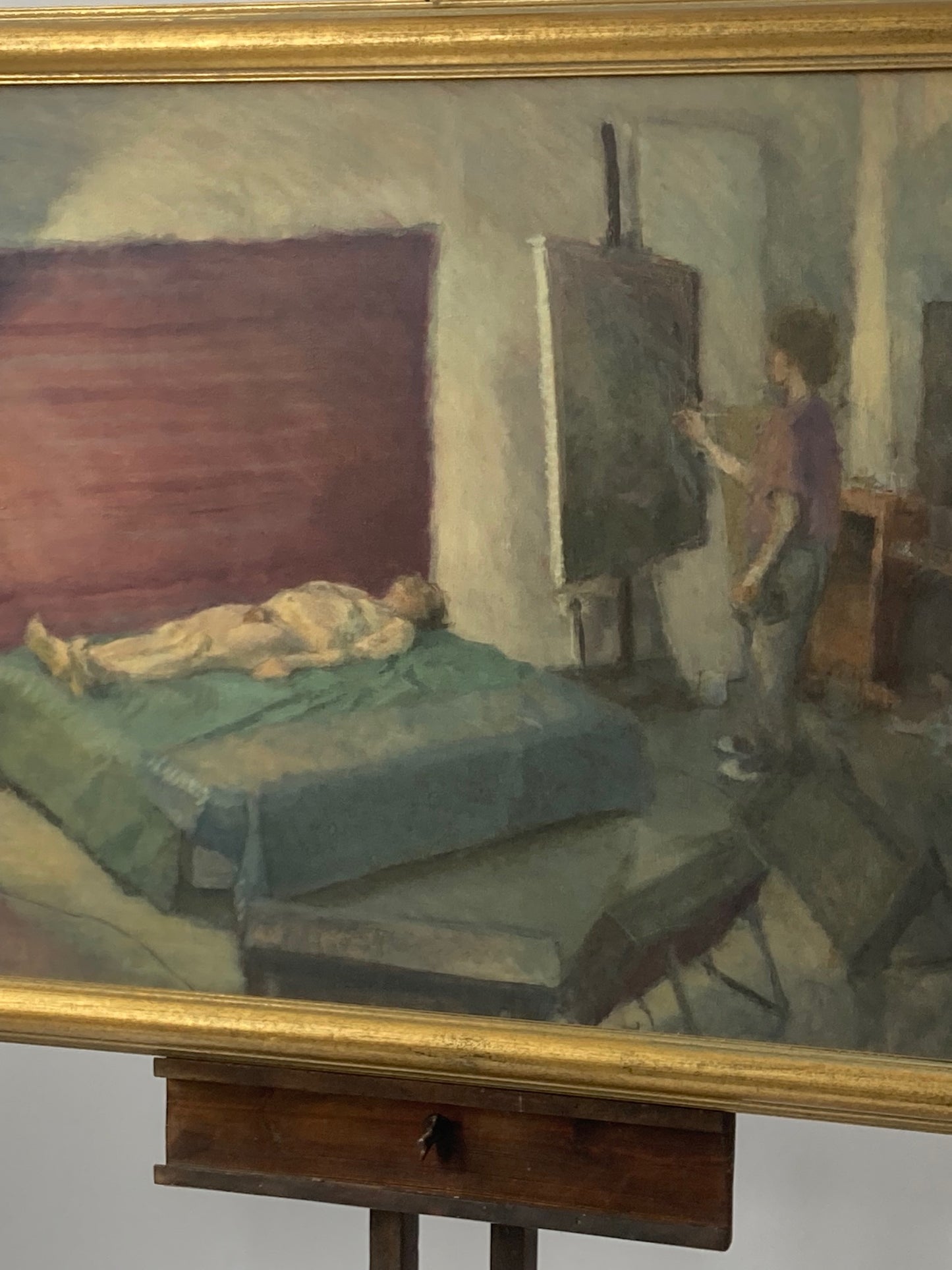 NO DORMIR - óleo sobre lienzo