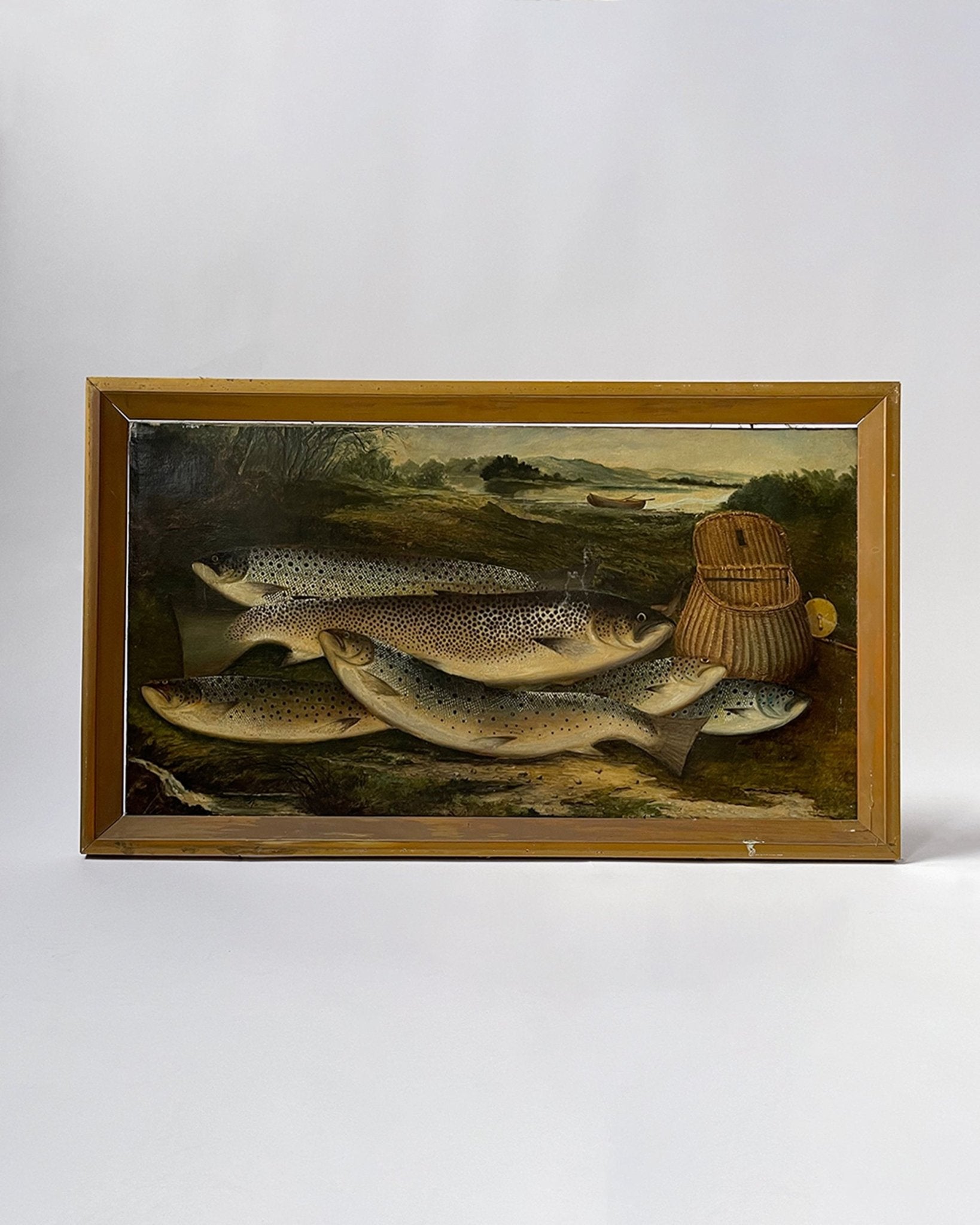 Angling Study, c. 1913 Oil on Canvas - Room Four