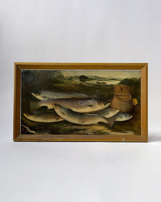 Angling Study, c. 1913 Oil on Canvas - Room Four