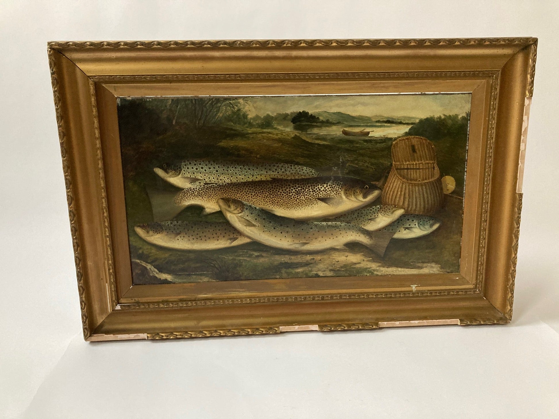 Angling Study, c. 1913 Oil on Canvas - Room Four