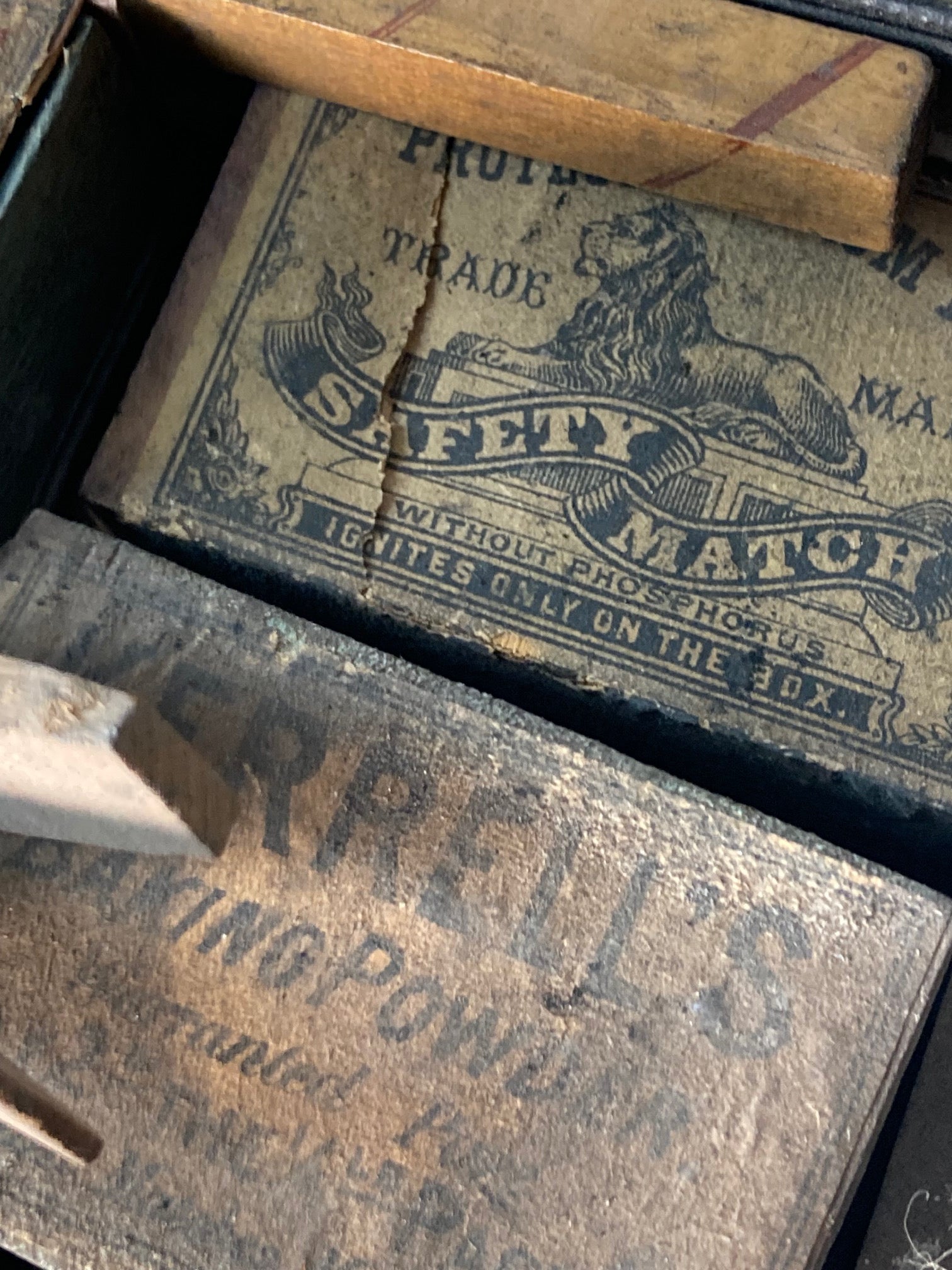 Antique Artist Box - Army & Navy - Room Four