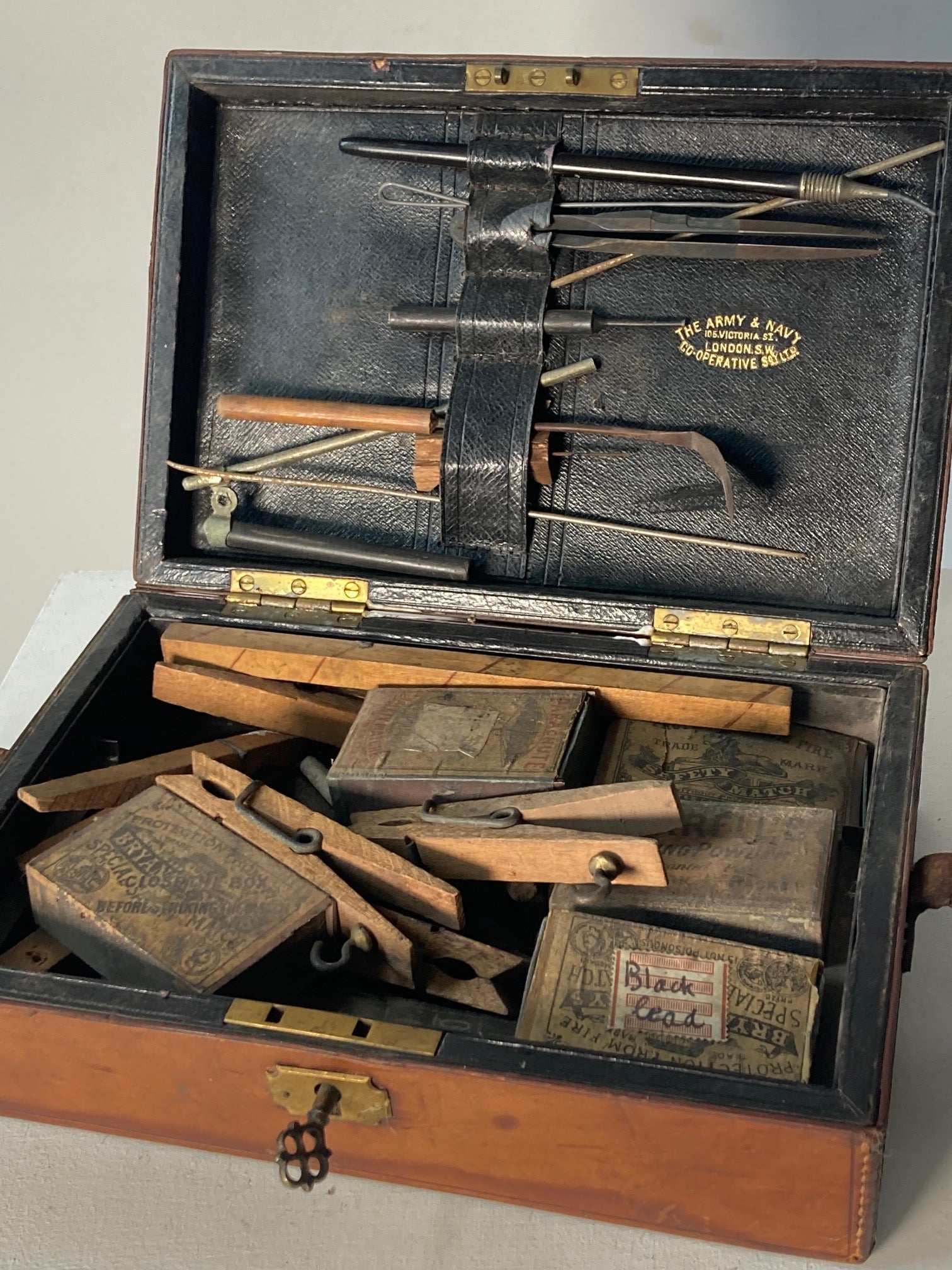 Antique Artist Box - Army & Navy - Room Four