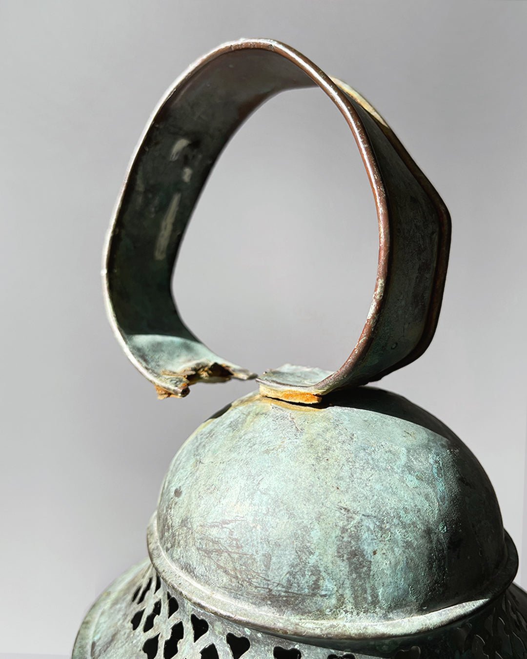 Antique Copper Lantern - Room Four
