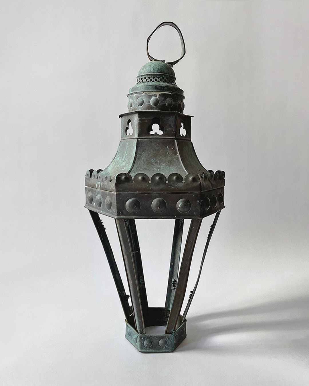 Antique Copper Lantern - Room Four