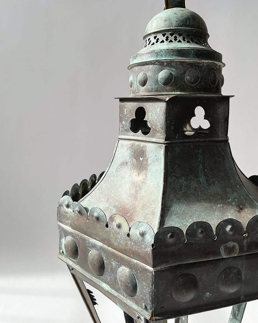 Antique Copper Lantern - Room Four