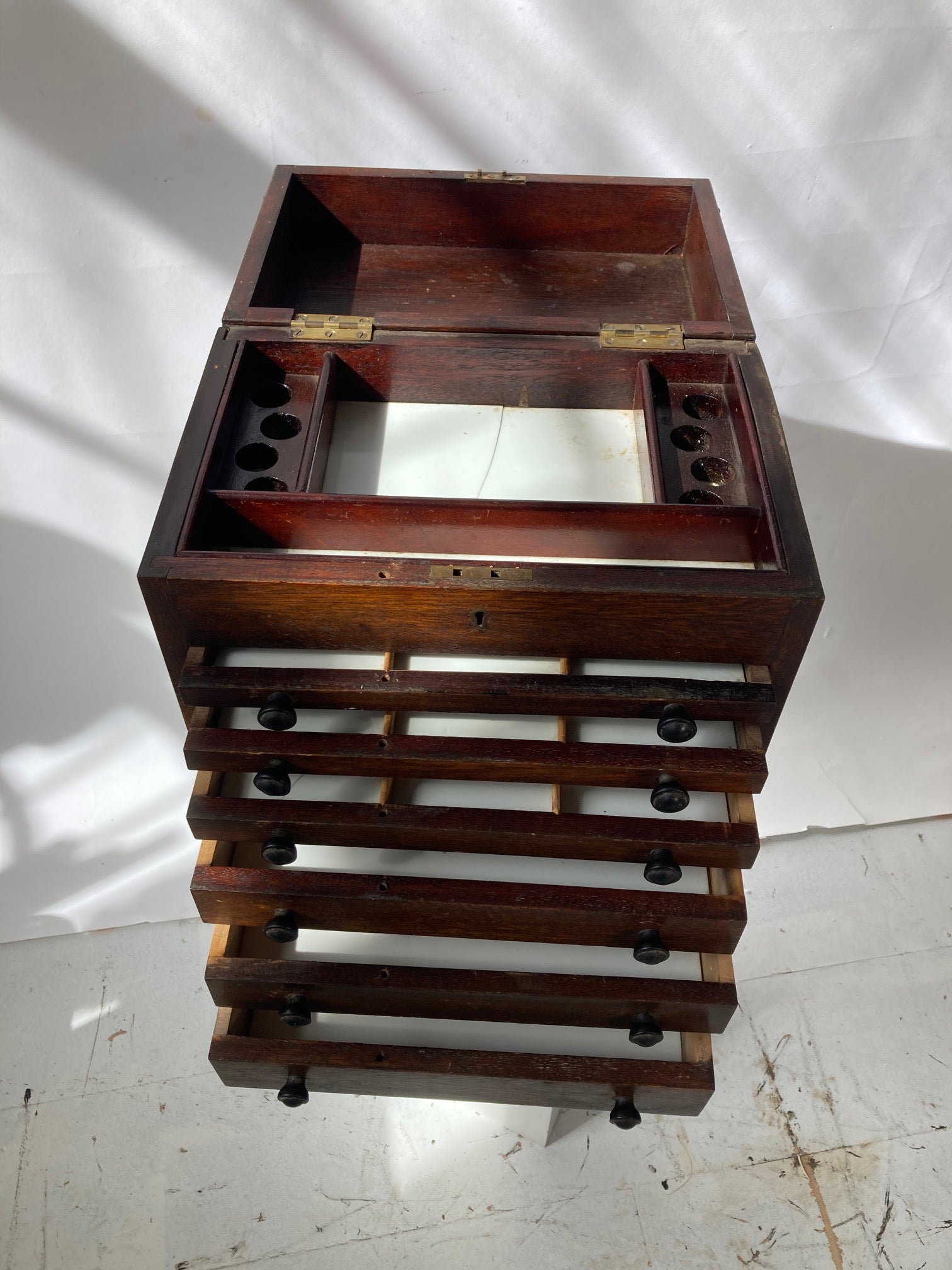 Antique Travelling Dentist Cabinet - Room Four
