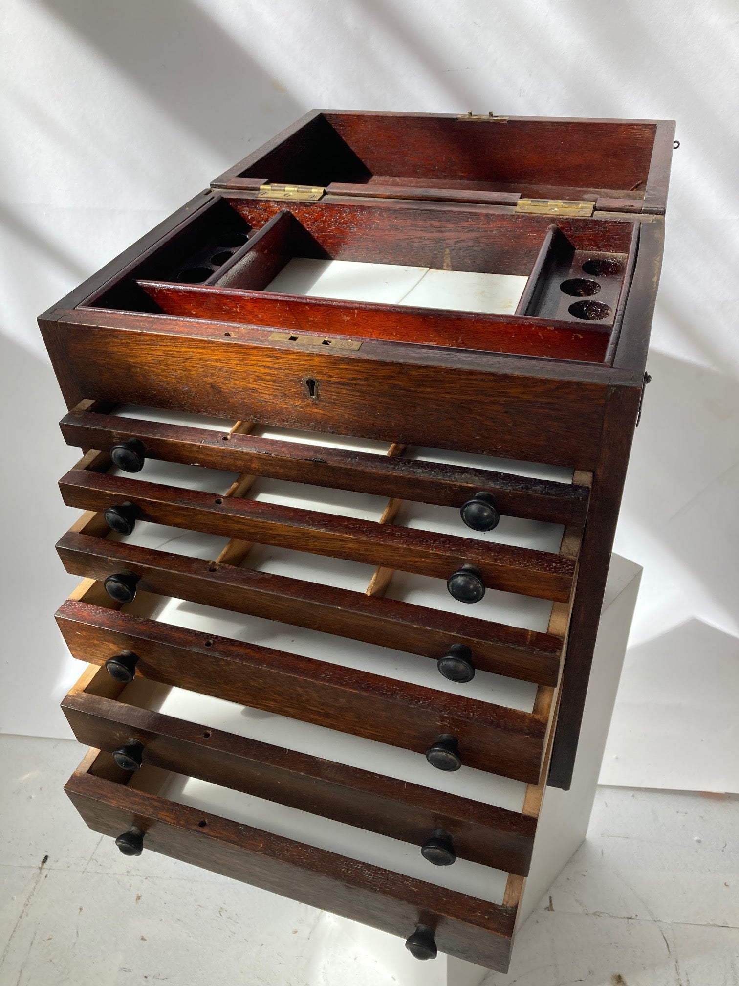 Antique Travelling Dentist Cabinet - Room Four