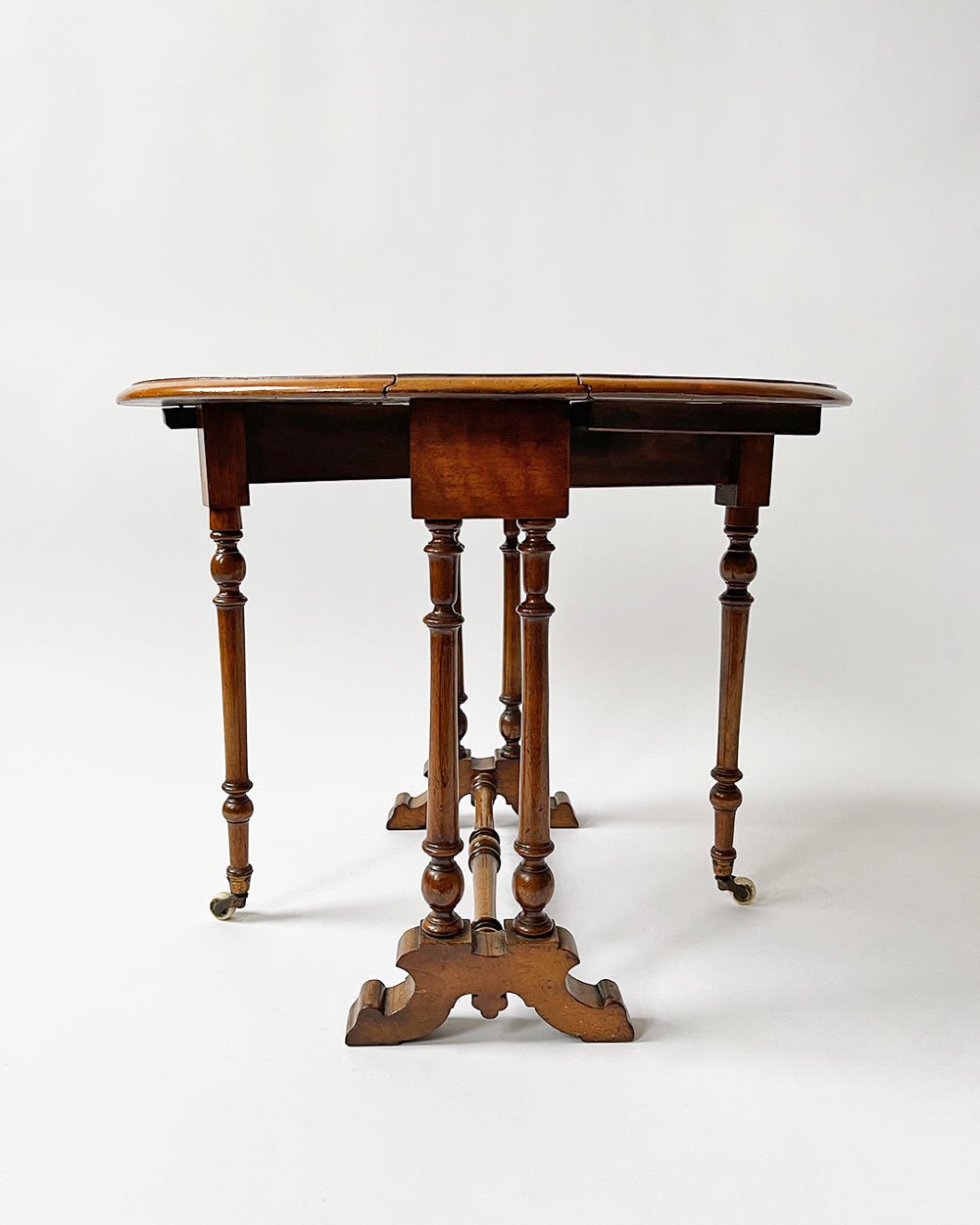 "Baby" Walnut Sutherland Table circa 1880 - Room Four