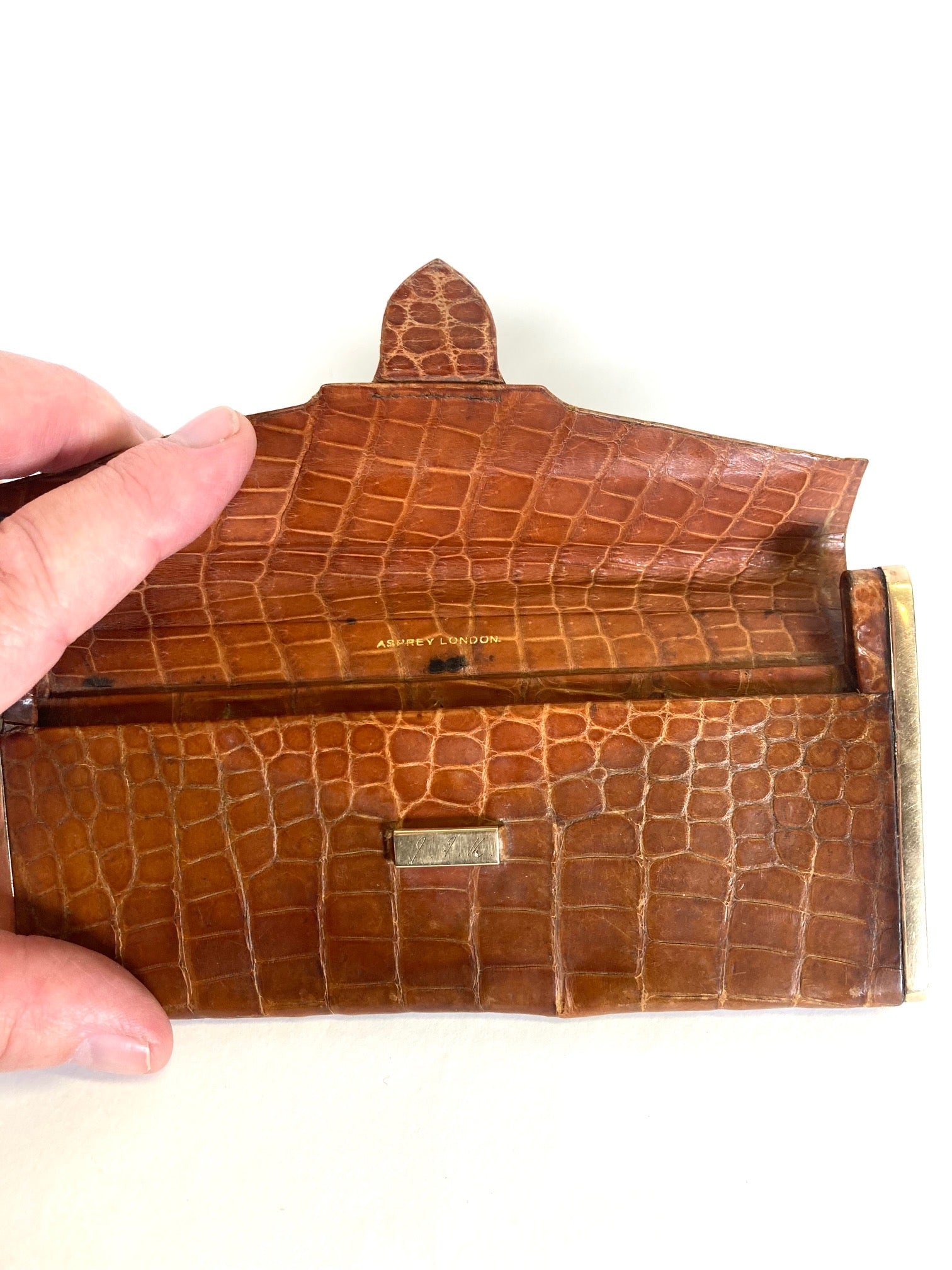 Crocodile Skin Wallet, ASPREY, LONDON - Room Four