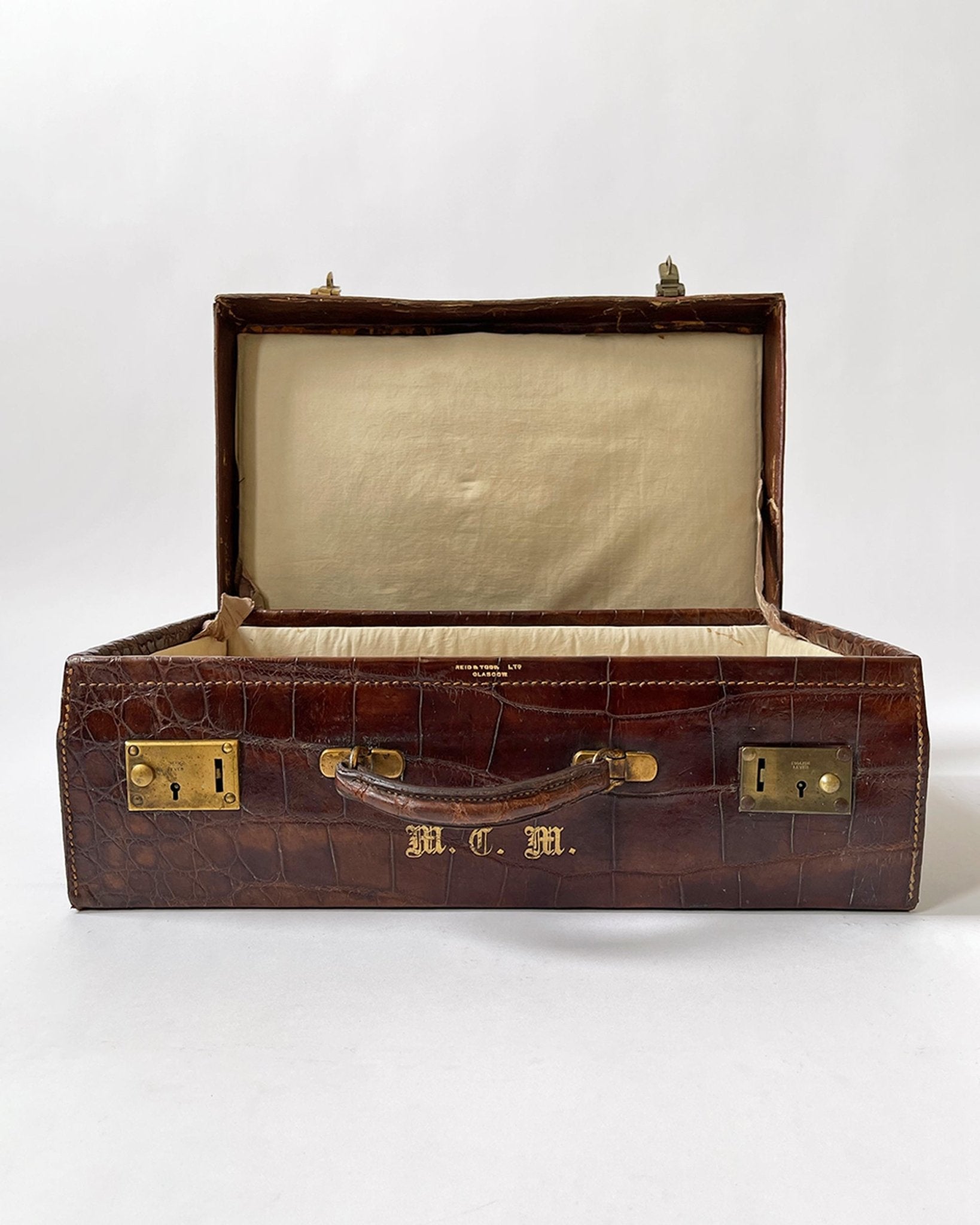 Crocodile Travel Case - Early 20th Century - Room Four