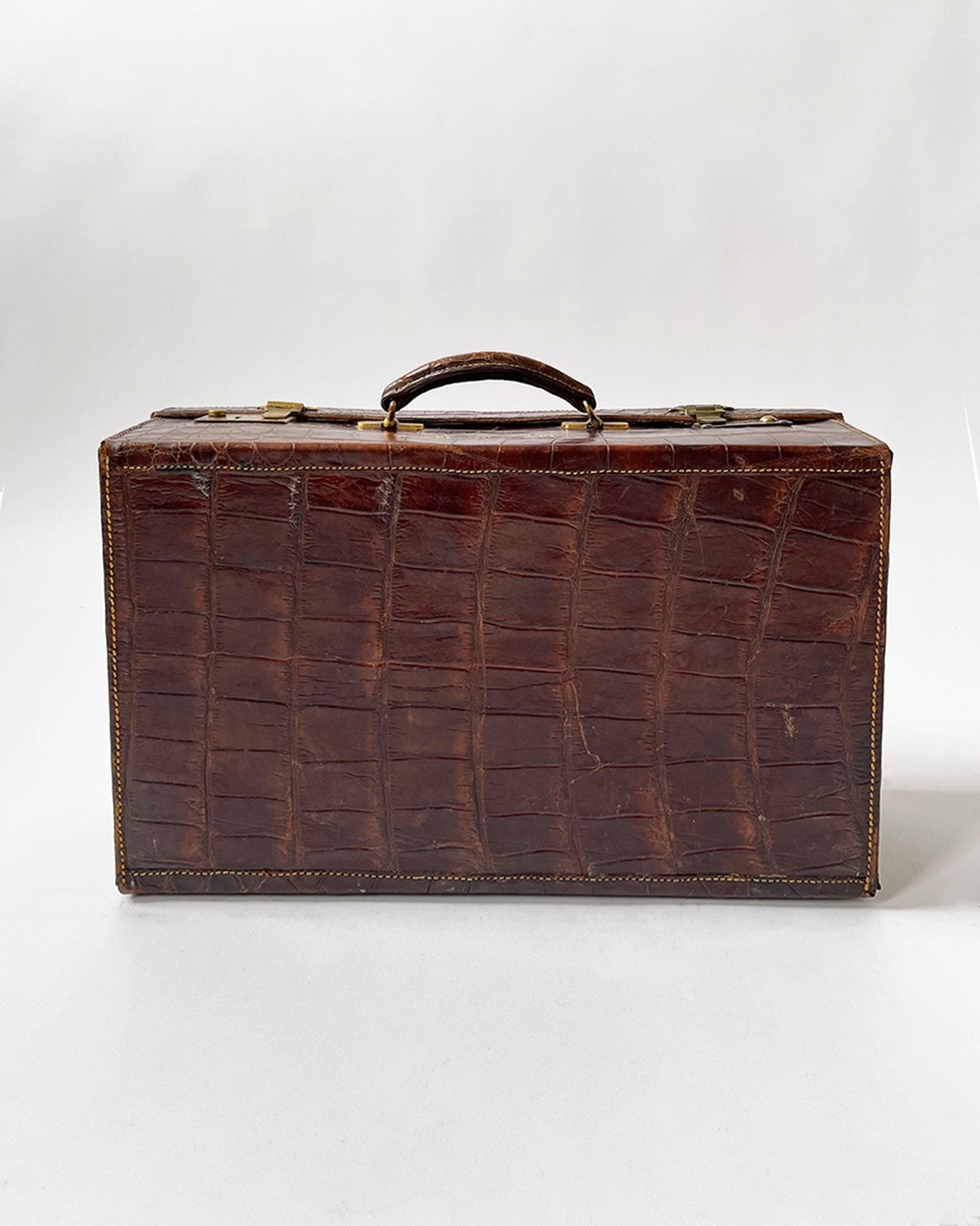 Crocodile Travel Case - Early 20th Century - Room Four