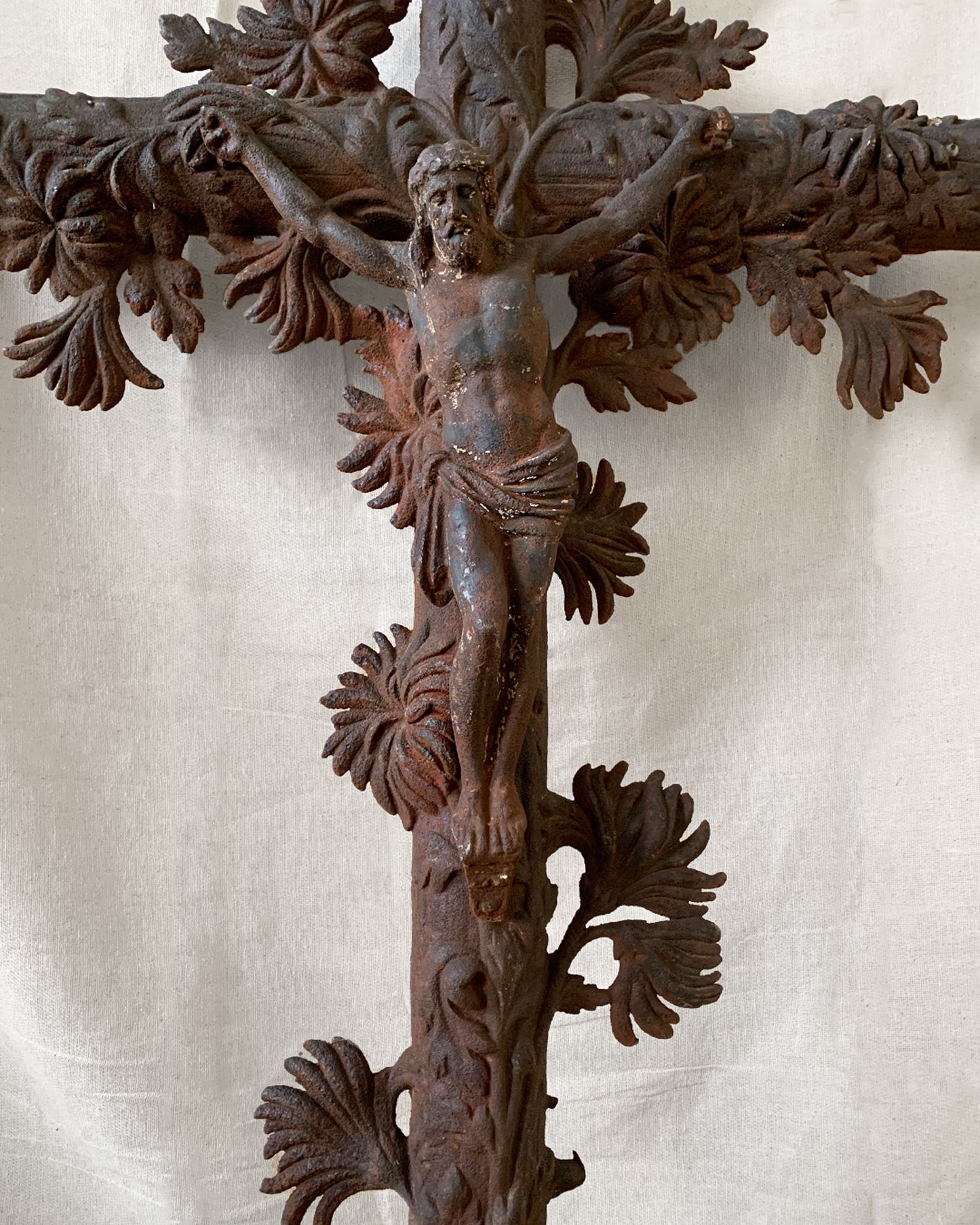 Large 19th Century Antique French Cross