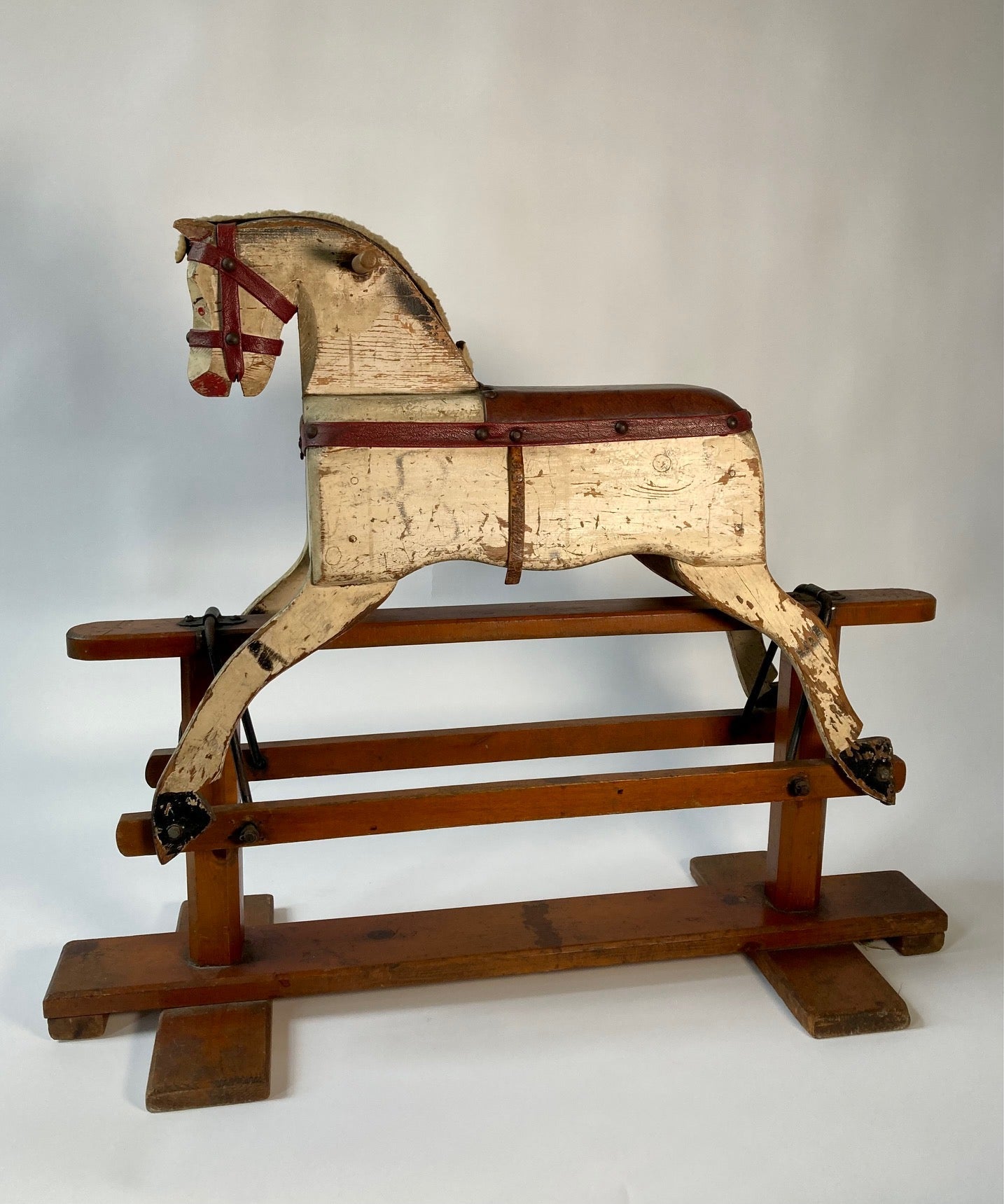 Edwardian Folk Art Rocking Horse - Room Four
