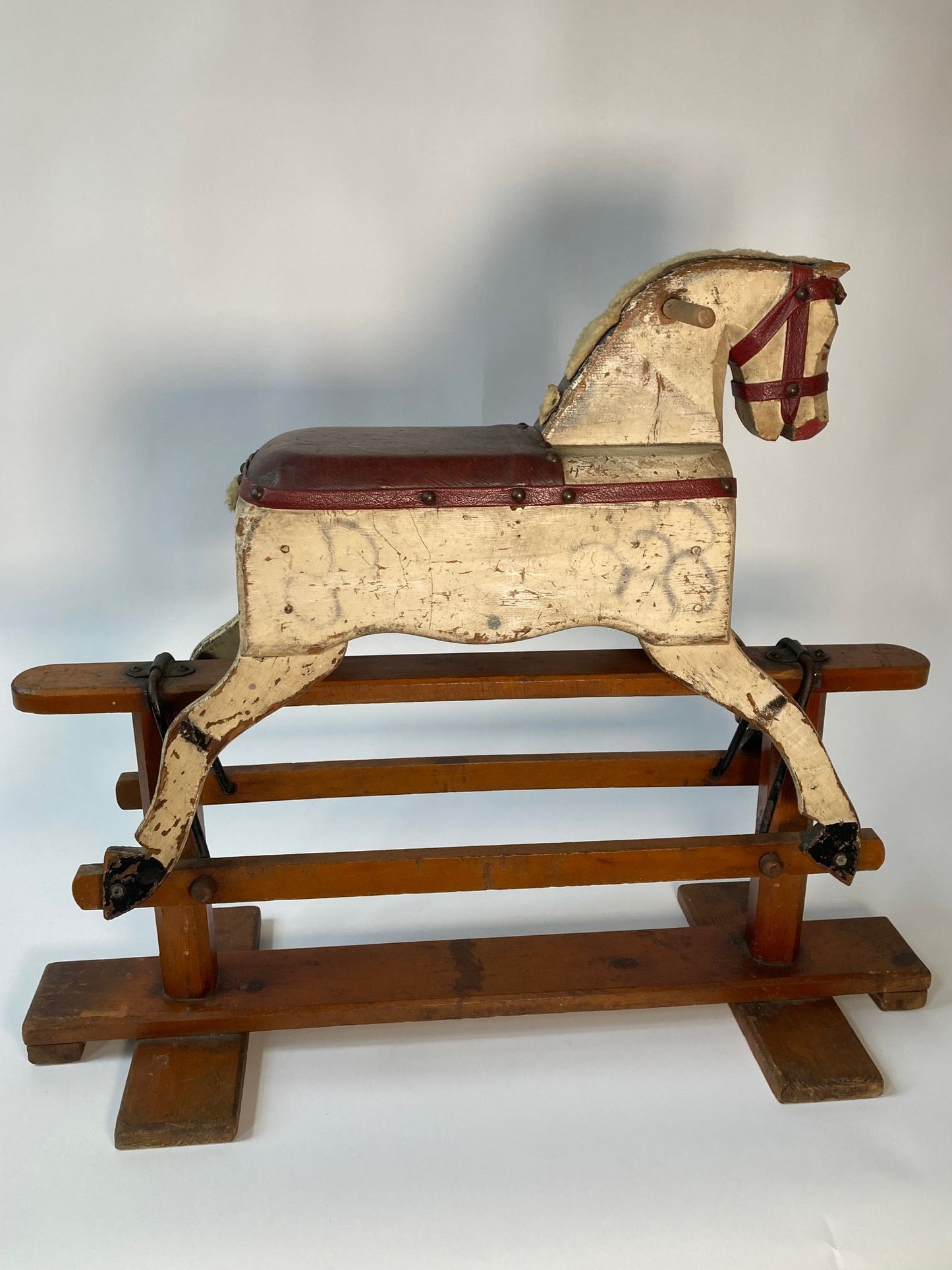 Edwardian Folk Art Rocking Horse - Room Four
