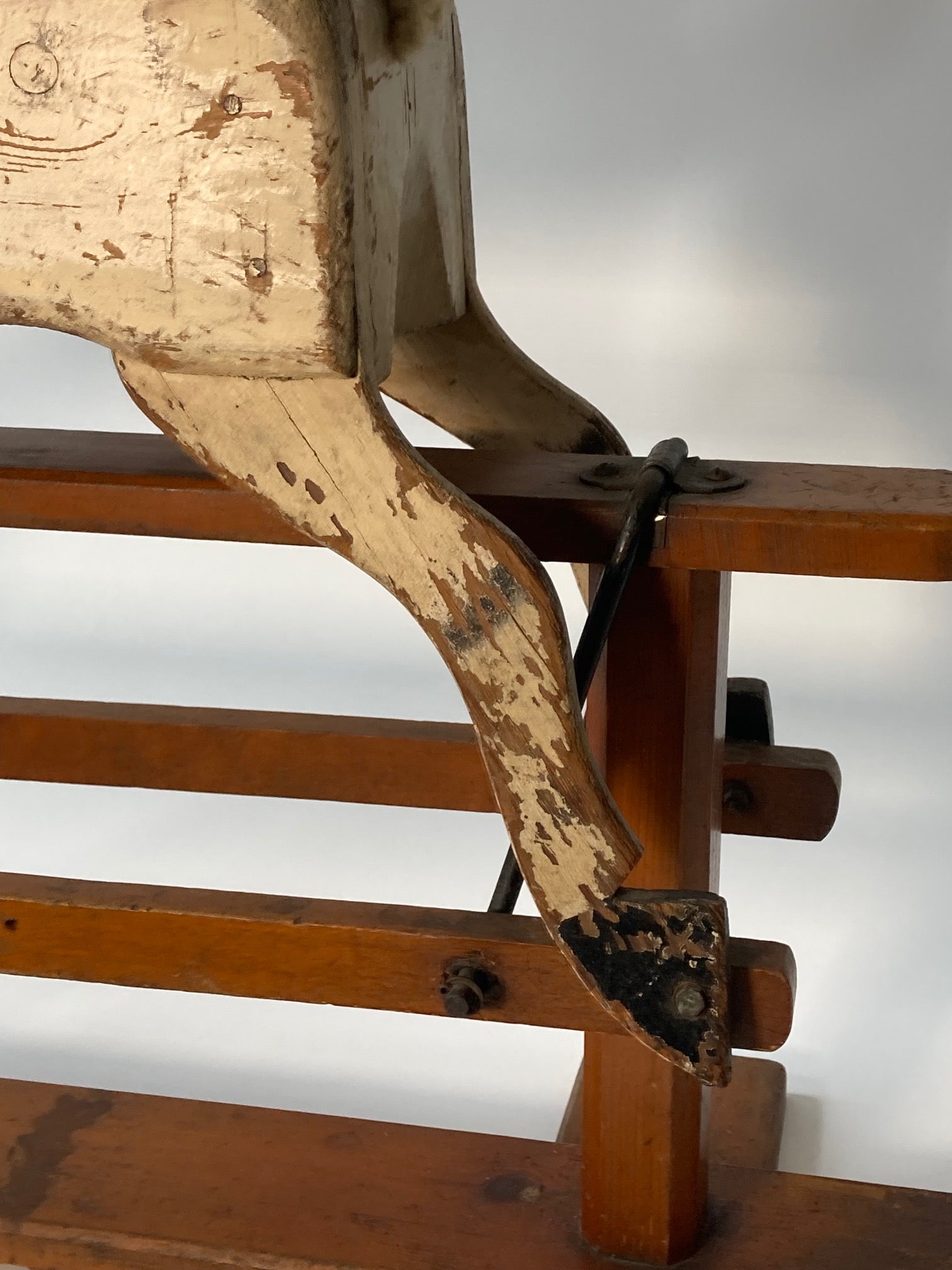 Edwardian Folk Art Rocking Horse - Room Four