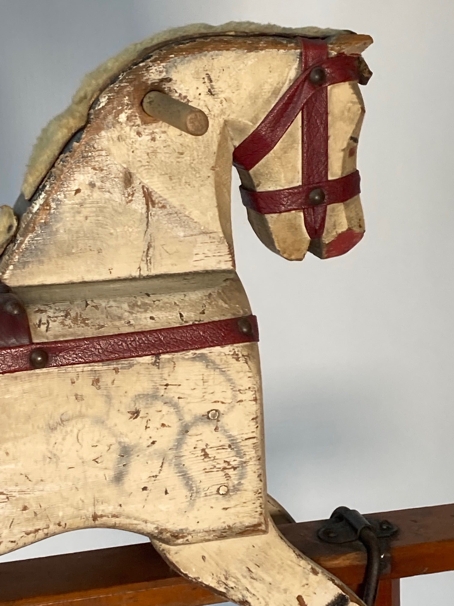 Edwardian Folk Art Rocking Horse - Room Four