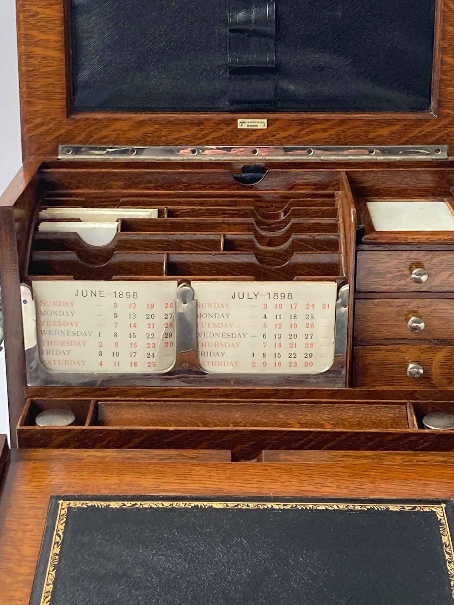 English Victorian Aristocracy Writing Cabinet - Room Four