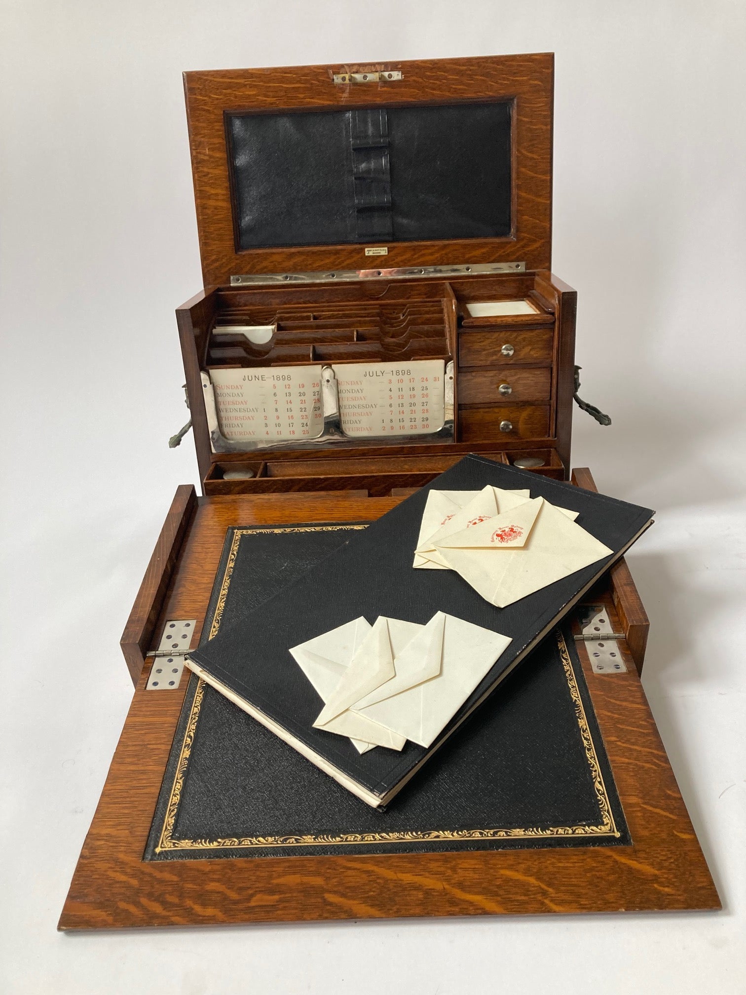 English Victorian Aristocracy Writing Cabinet - Room Four